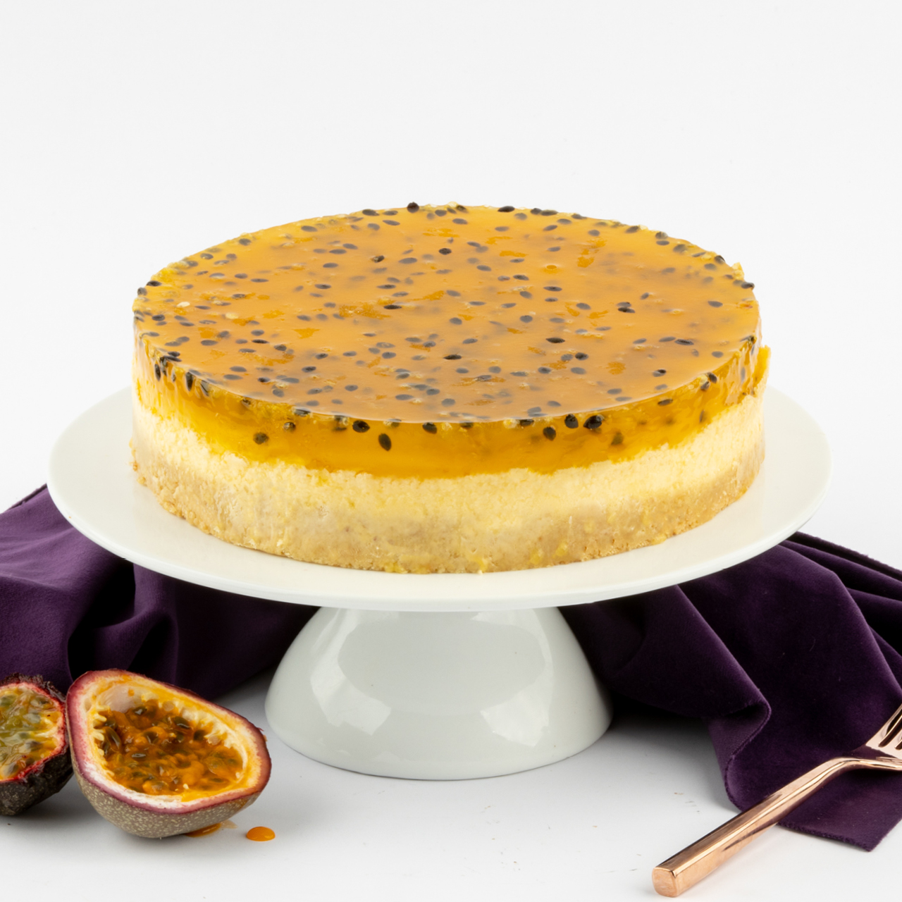 Passionfruit Baked Cheesecake – Michel's